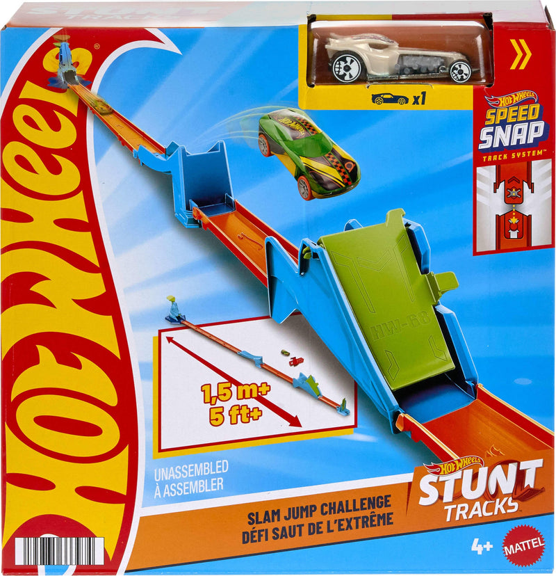 Hot Wheels Stunt Tracks Slam Jump Challenge
