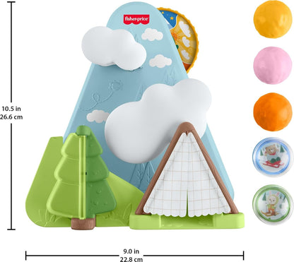 Fisher-Price Baby Toy Friendship Forest Ball Mountain, Drop & Crawl After Activity Toy for Developmental Play Infants Ages 9+ Months, JLB88