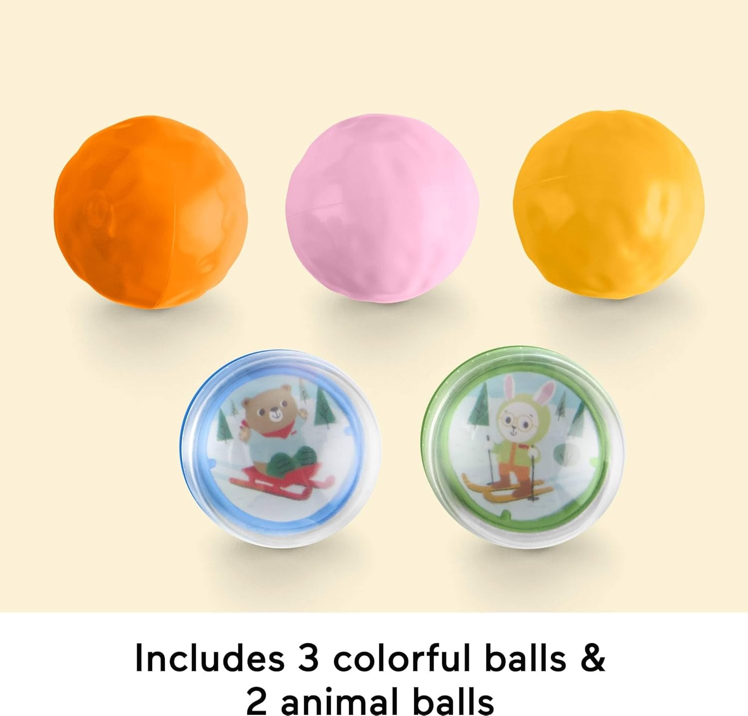 Fisher-Price Baby Toy Friendship Forest Ball Mountain, Drop & Crawl After Activity Toy for Developmental Play Infants Ages 9+ Months, JLB88