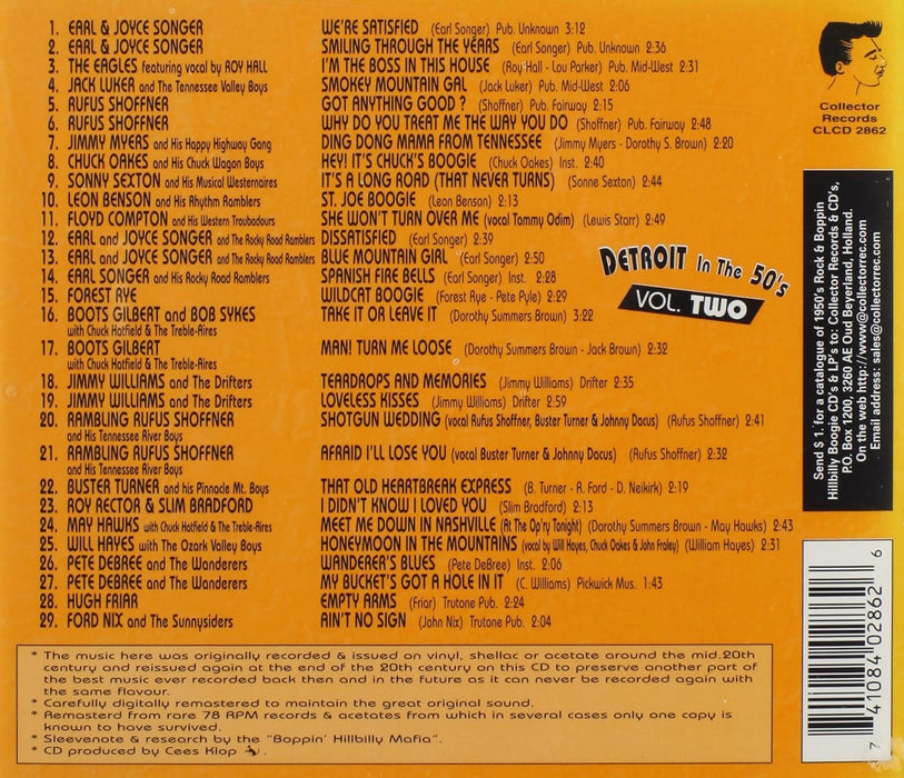 Detroit In The 50`S, Vol. 2