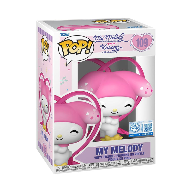 Pop! Sanrio: My Melody 50th Anniversary - My Melody - Amazon Exclusive - Collectable Vinyl Figure - Gift Idea - Official Merchandise