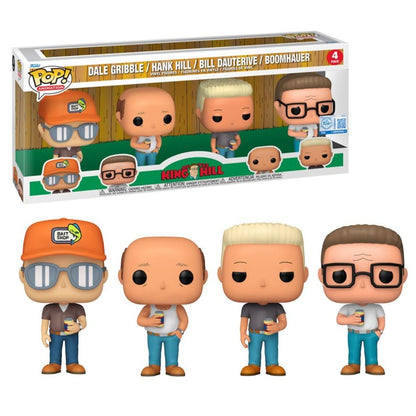 Funko King of The Hill Pop! Vinyl Figure Set (4 Pieces