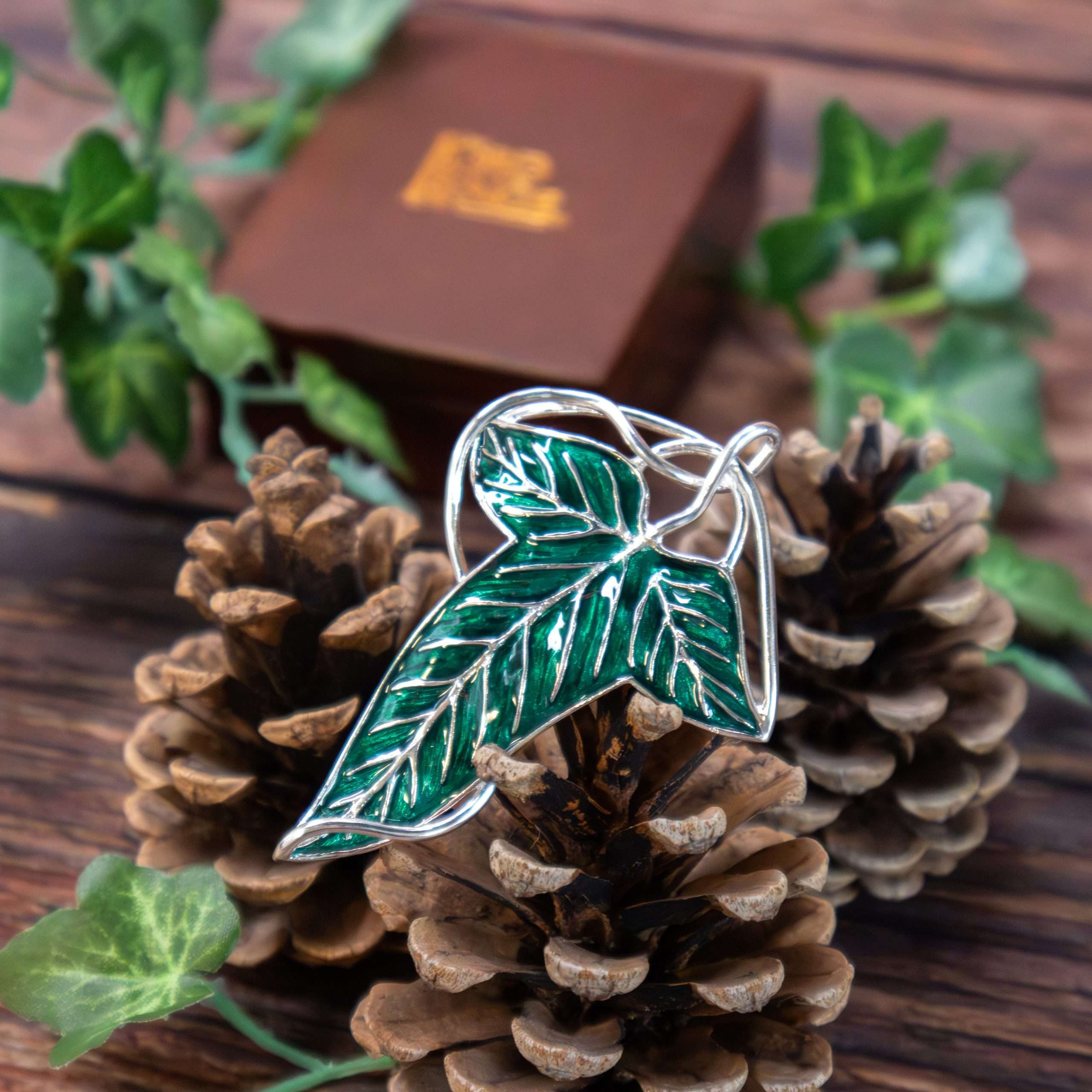Elven Leaf Brooch