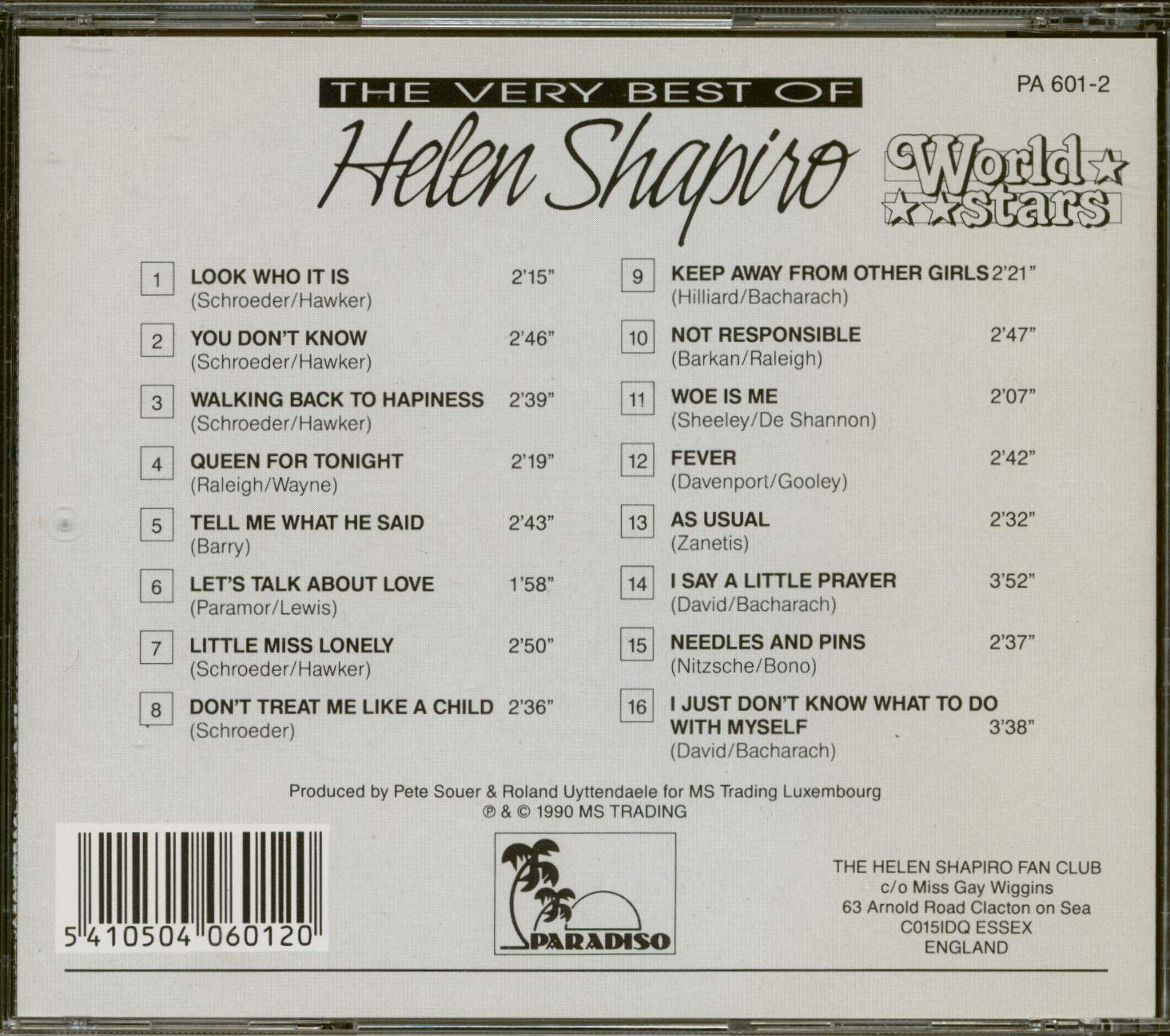 Helen Shapiro - The Very Best Of