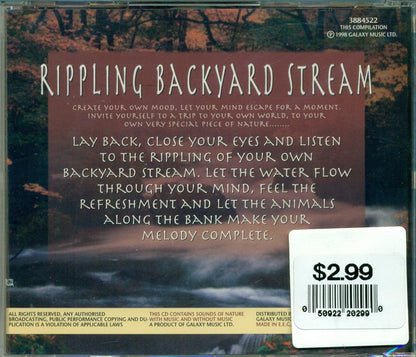 Rippling Backyard Stream