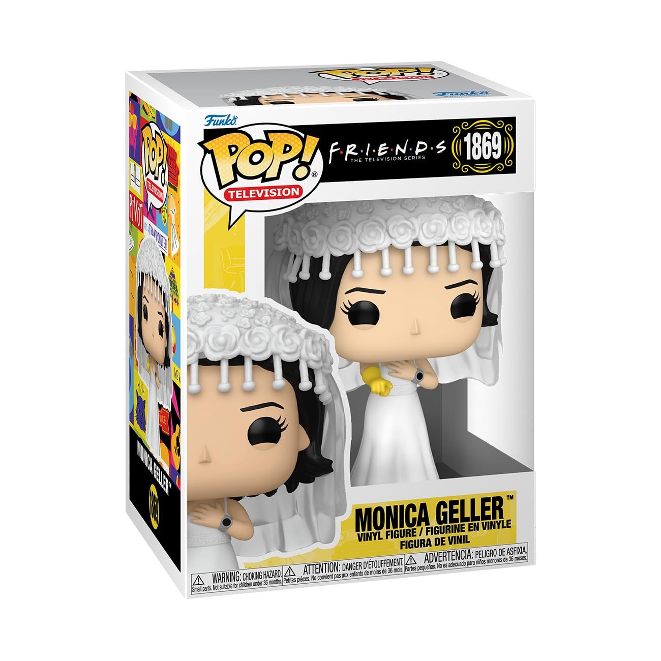 Funko Pop! TV: Friends - Monica Geller - Collectable Vinyl Figure - Gift Idea - Official Merchandise - Toys for Kids & Adults - Comedy Fans - Model Figure for Collectors and Display