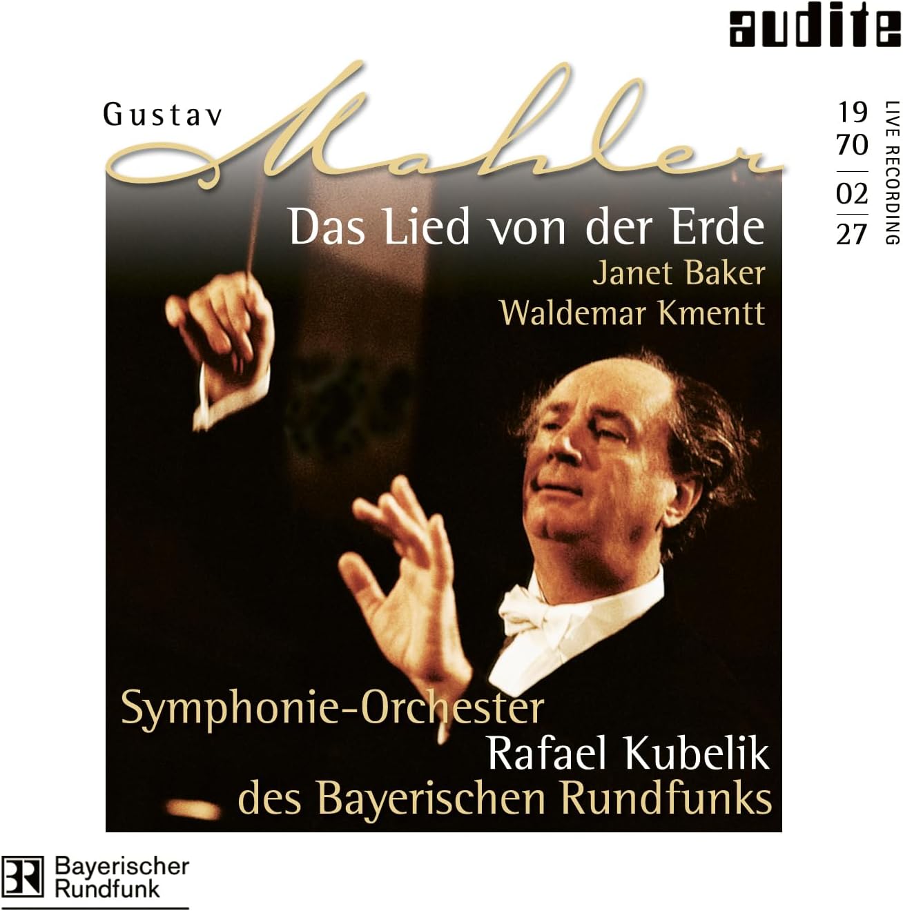 Das Lied Von Der Erde (Kubelik, Bavarian Radio So, Baker)
