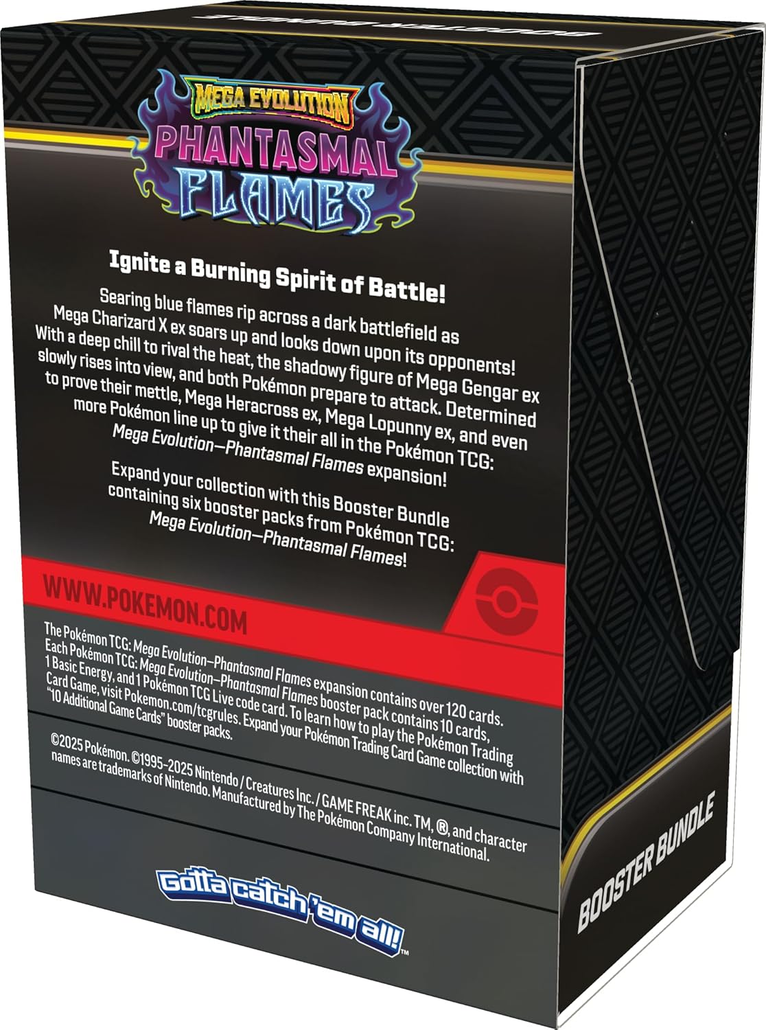 Pokémon TCG: Mega Evolution - Phantasmal Flames Booster-bundel (6 Boosterpakketten