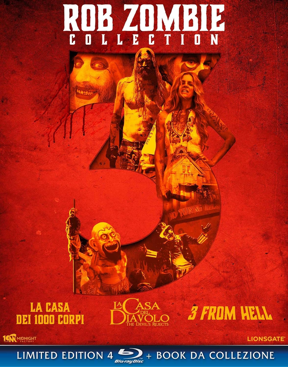 Rob Zombie Boxset (4 Blu-Ray) - (Italian Import)