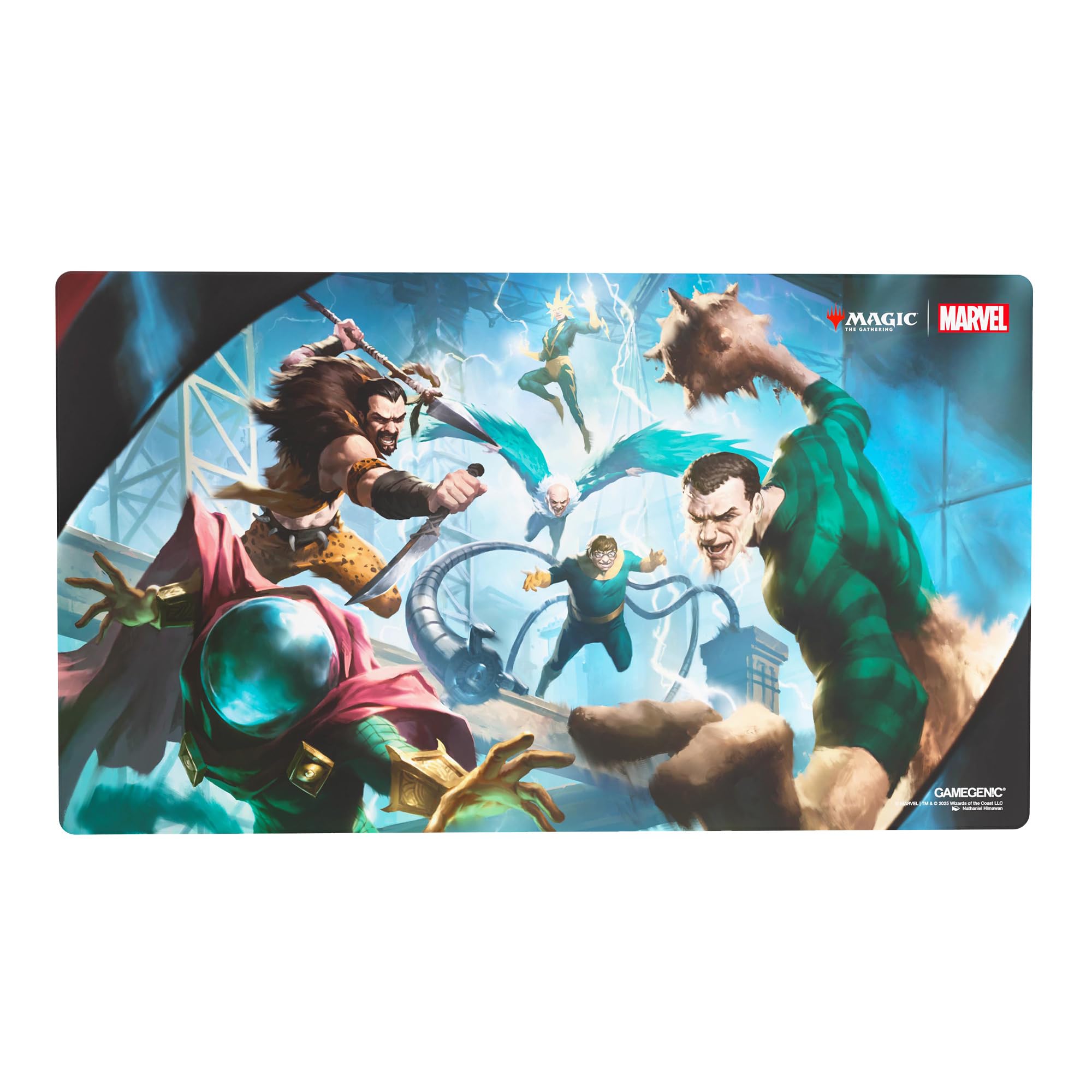 Gamegenic, Magic: The Gathering - Marvel's Spider-Man Prime Playmat - Sinister Six 2mm Thick Play Mat