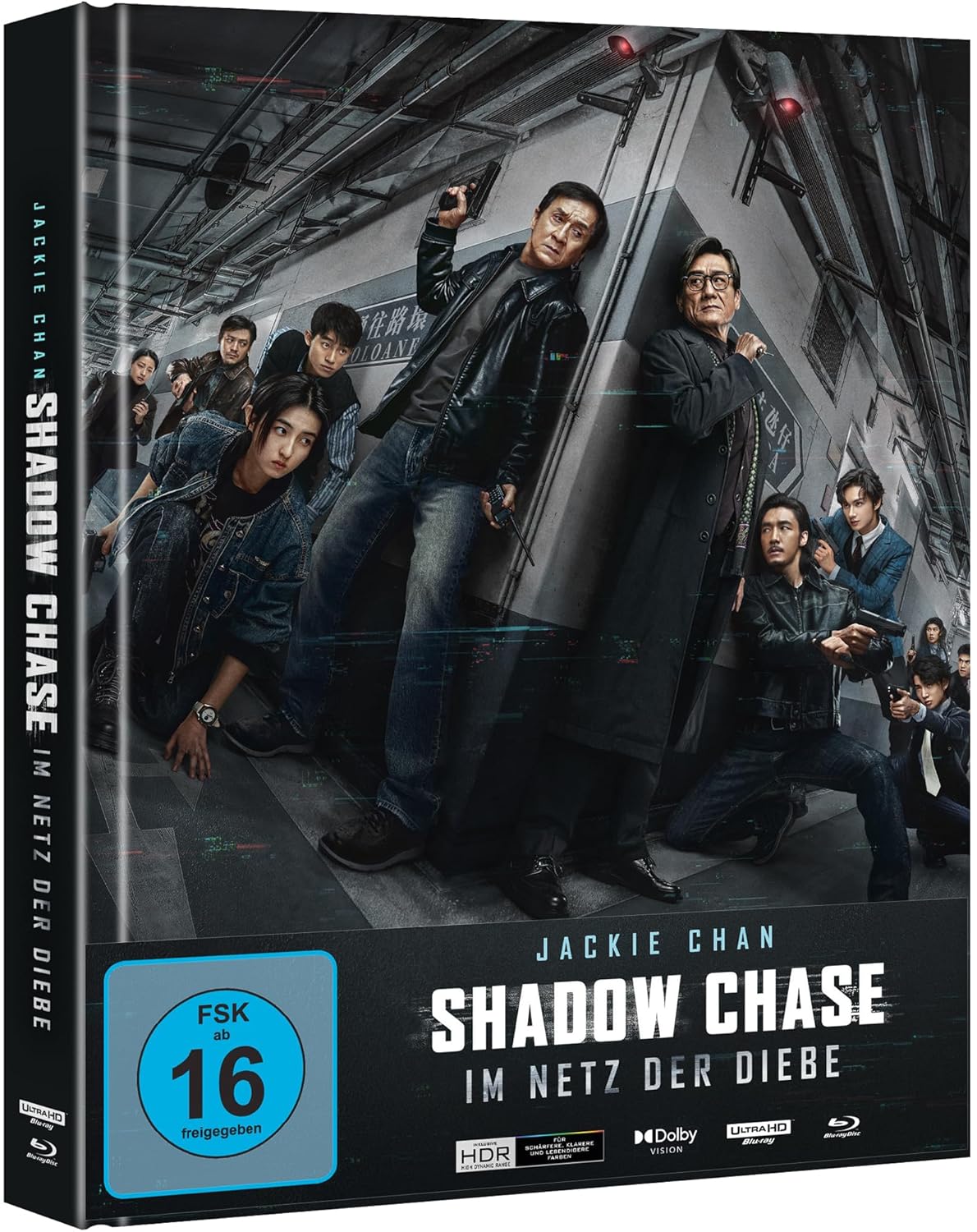 Shadow Chase - Im Netz der Diebe (Mediabook, 4K-UHD+Blu-ray