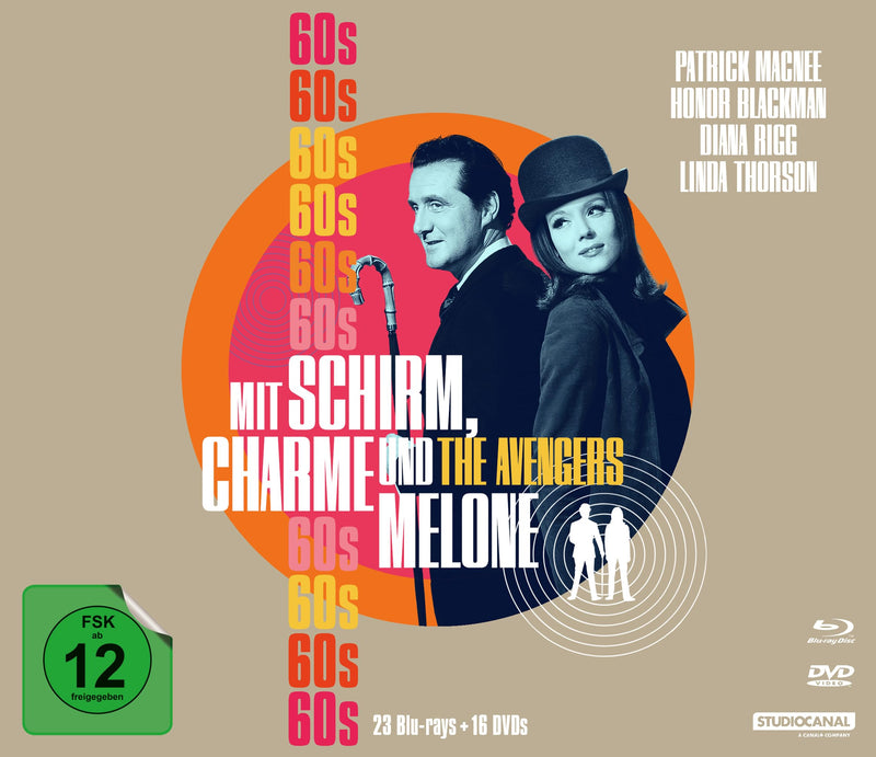 Mit Schirm, Charme und Melone - Die 60s (23 Blu-rays+18 DVDs)