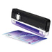 Safescan 40H Portable Counterfeit Money Detector that checks banknotes, credit cards and ID's - UV Money Checker For New Notes - Fake Money Note Checker with UV Light - UV Light Money Checker Machine