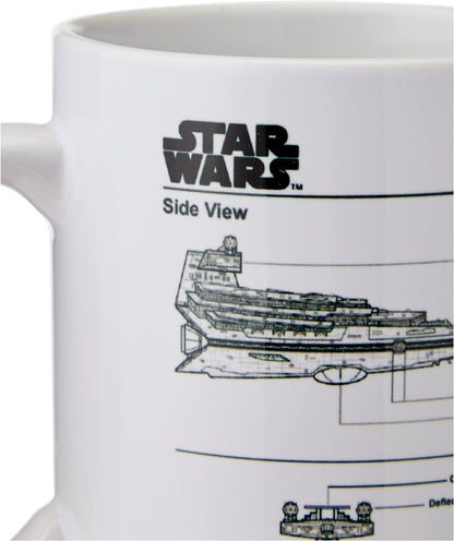 Star Wars - Star Destroyer Sketch, Multicolore, 11 oz/315 ML Mug