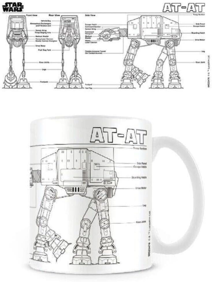Star Wars MG23476 at Sketch Mug, Céramique, Multicolore, 11 oz/315 ML