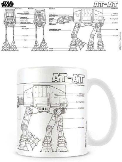 Star Wars MG23476 at Sketch Mug, Céramique, Multicolore, 11 oz/315 ML