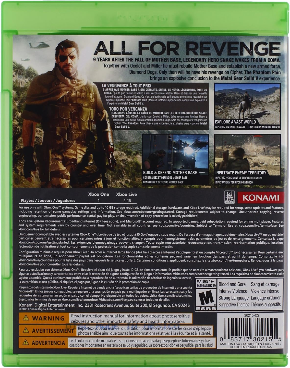 Metal Gear Solid V: Phantom Pain
