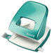 Leitz Hole Punch, 30 Sheets, Guide Bar with Format Markings, Metal, WOW Range, 50081051
