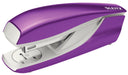 Leitz Stapler, 30 Sheet Capacity, Ergonomic Metal Body, includes Staples, WOW Range, 55021062 - Purple