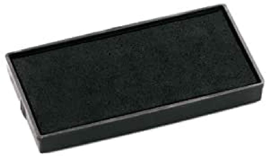 COLOP E/40 Black Replacement Ink Pads - Pack of 2 | 107202 | Black Stamp Pads to fit COLOP Printer 40 & Printer 40/2 DIY Stamp Kit