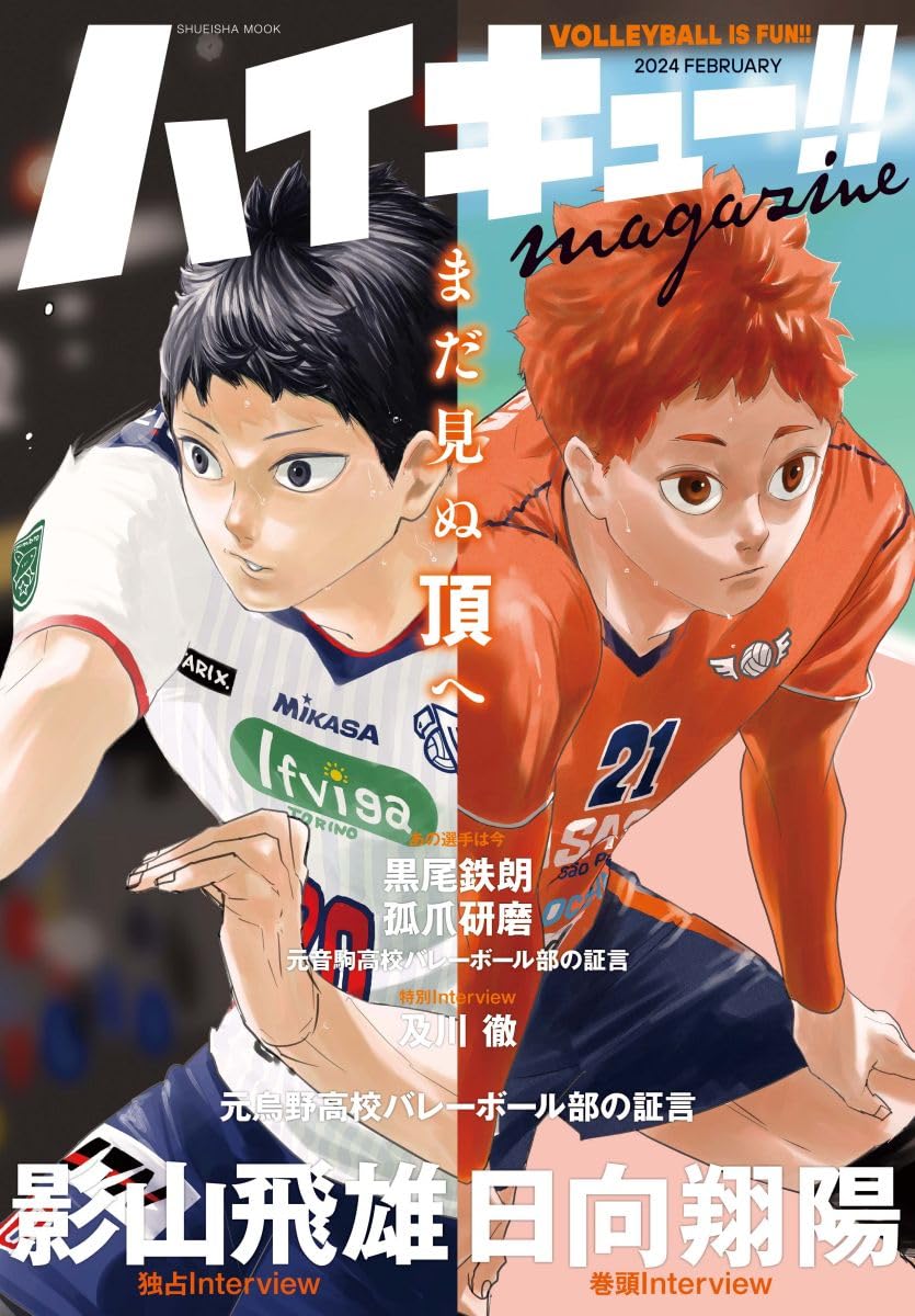 Haikyuu! ! Magazine 2024Feb