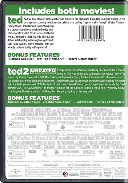 Ted & Ted 2 Unrated Thunder Buddies Collection