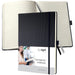 SIGEL CO112 Premium Notebook lined, A4, hardcover, Black - Conceptum