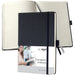 SIGEL CO122 Premium Notebook lined, A5, hardcover, Black - Conceptum
