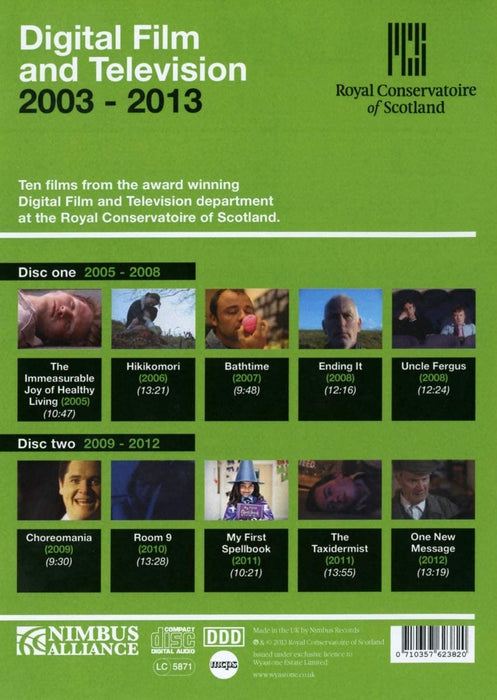 Royal Conservatoire of Scotland - Digital Film & Television 2003 - 2013 - Ten of the Best Short Films