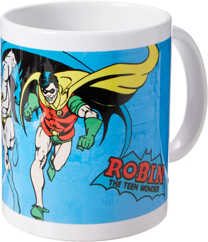 DC Comics MG23054 Originals Batman And Robin Ceramic Mug, Multi-Colour