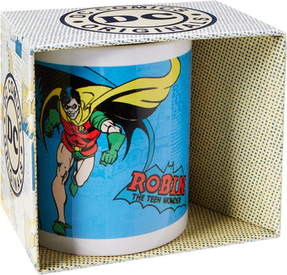 DC Comics MG23054 Originals Batman And Robin Ceramic Mug, Multi-Colour