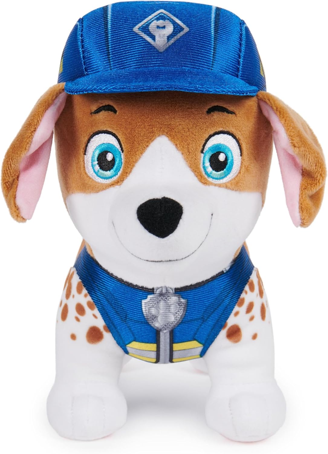 Rubble & Crew, Premium Stuffed Animals, 17.7-cm Charger Plush Toy in Construction Uniform, Kids’ Toys for Boys & Girls Aged 3 and up