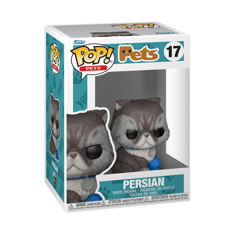 Funko Pop! Pets: Pets - Ragdoll Cat - Persian Cat Collectable Vinyl Figure - Gift Idea - Official Merchandise - Toys for Kids & AdultsFans - Model Figure for Collectors and Display