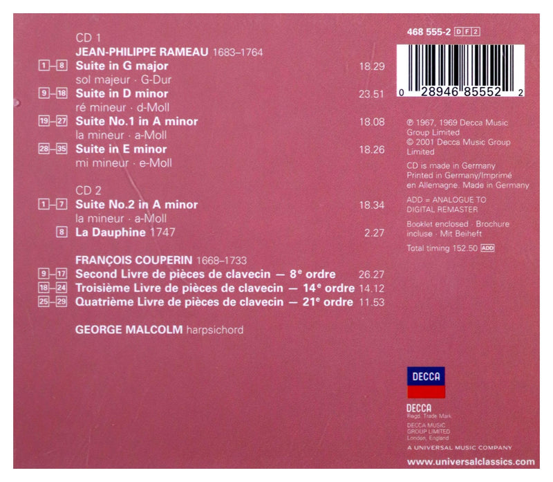 Harpsichord Wors - Werke Fur Cembalo