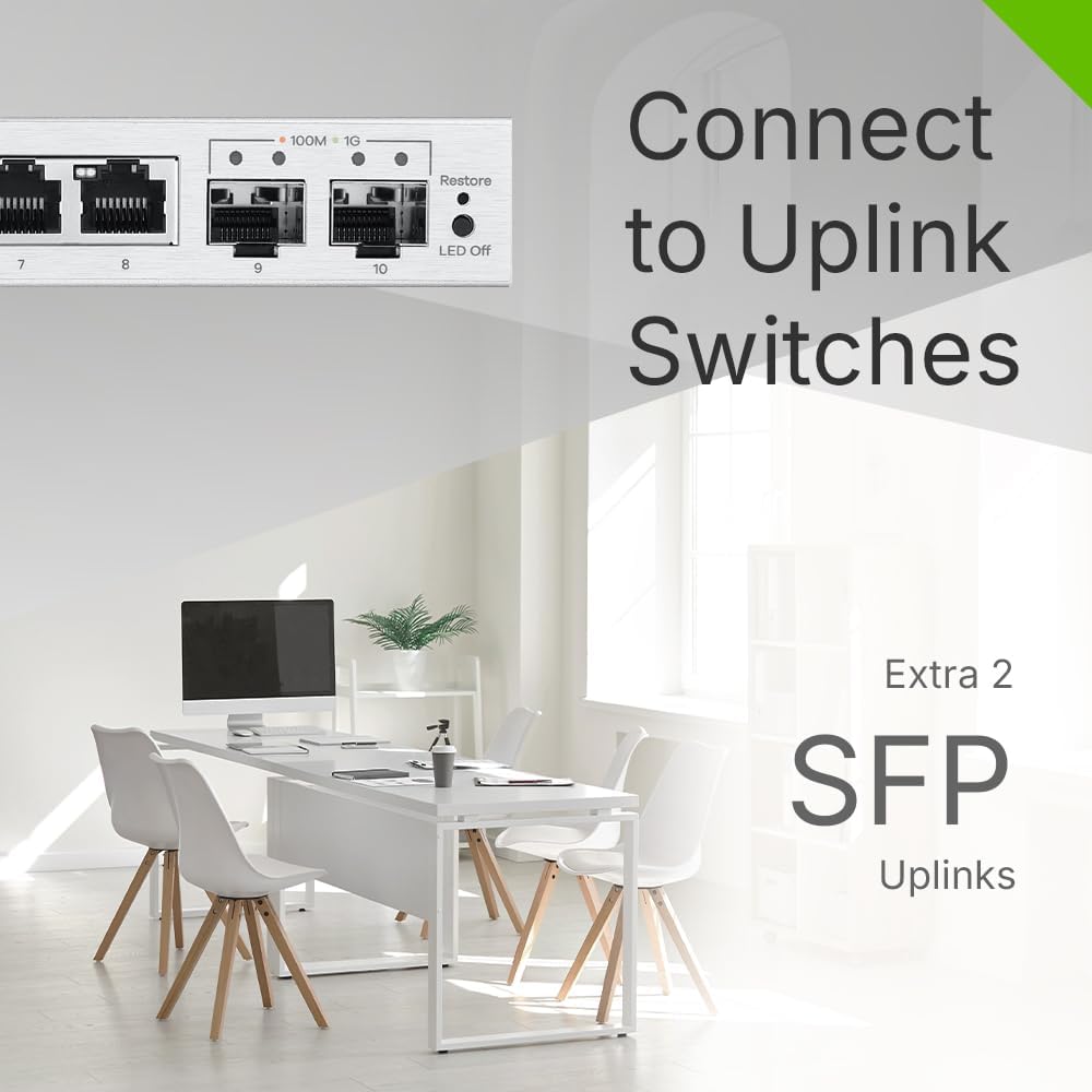 Switch Smart 8G 2Sfp