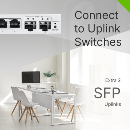 Switch Smart 8G 2Sfp