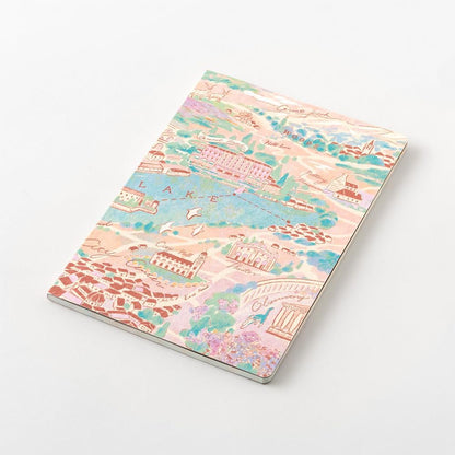 Midori 15366006 Notebook Loose Log B6 Travel and Hotel Pattern