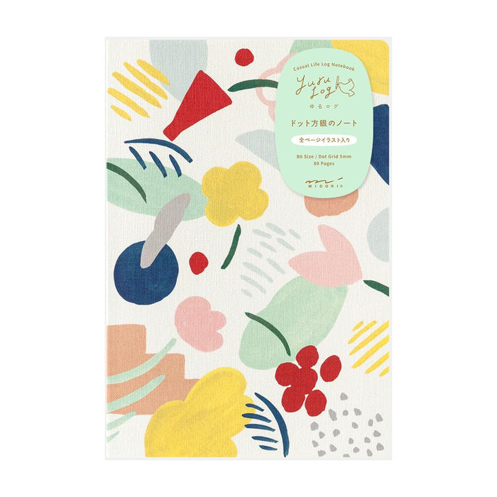 Midori Notebook, Loose Log, B6, Motif, Textile Pattern, 15367006