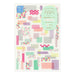 Midori Seals 82707006 Loose Log, 2 Pieces, Collage, Tape Pattern