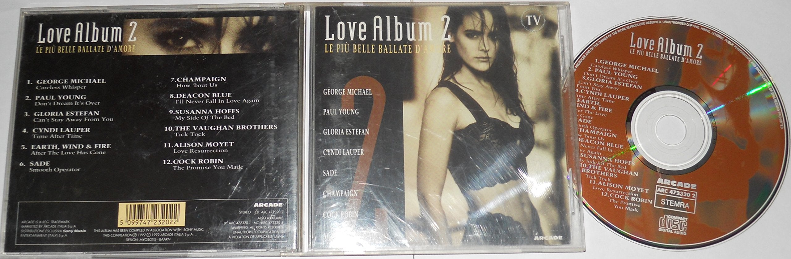 George Michael, Paul Young, Sade, Champaign, Cock Robin, Alison Moyet..
