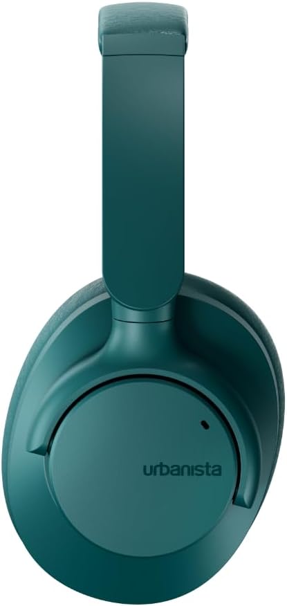 Urbanista Valencia - Cuffie Over Ear Bluetooth, cuffie wireless con cancellazione del rumore con ANC, audio Hi-Res, bassi profondi, 50 ore di batteria, cancellazione del rumore, connessione a 2