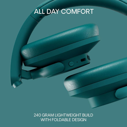 Urbanista Valencia - Cuffie Over Ear Bluetooth, cuffie wireless con cancellazione del rumore con ANC, audio Hi-Res, bassi profondi, 50 ore di batteria, cancellazione del rumore, connessione a 2