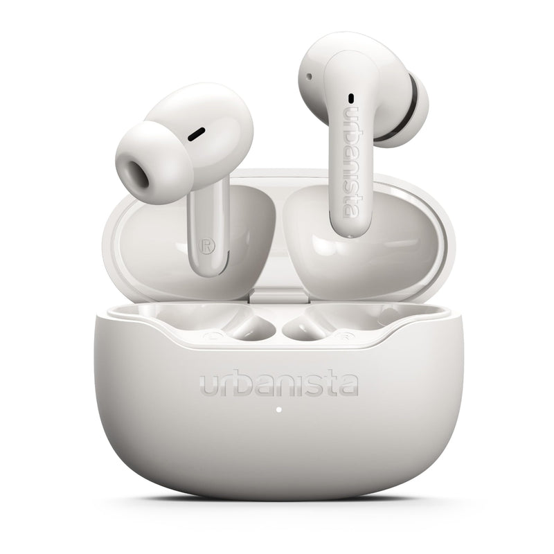 Urbanista Palermo Cuffie In‑Ear True Wireless con ANC - Autonomia 32h, Multipoint Bluetooth, IPX4, Custodia Tascabile