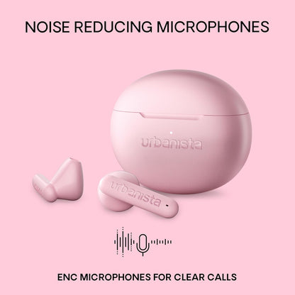 Urbanista Austin 2 True Wireless Earbuds – Bluetooth 6.0 In-Ear Headphones with Multipoint Connection, 25H Playtime, Noise Cancelling Mic & IPX4 Water Resistant