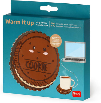 Legami Type-C Cable Mug Warmer - Warm It Up - Cookie (Replacing Wiu0003)
