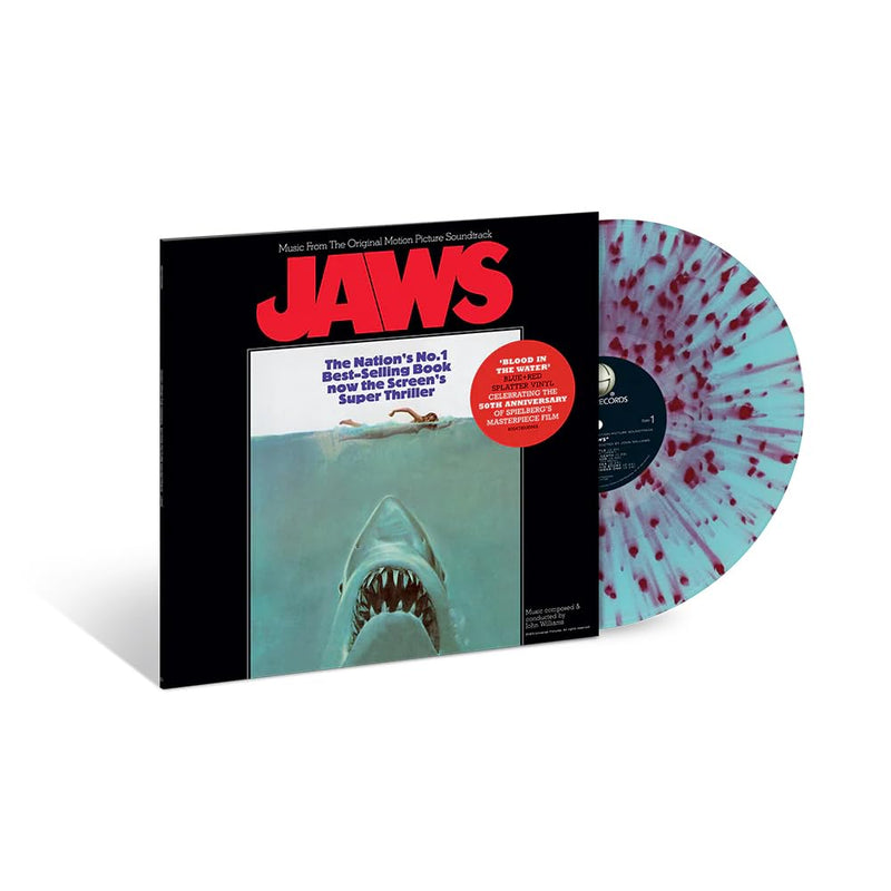 JAWS (50th Anniversary) John Williams Blood in the Water Splatter Record