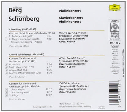 Eloquence - Berg / Schönberg (Konzerte)