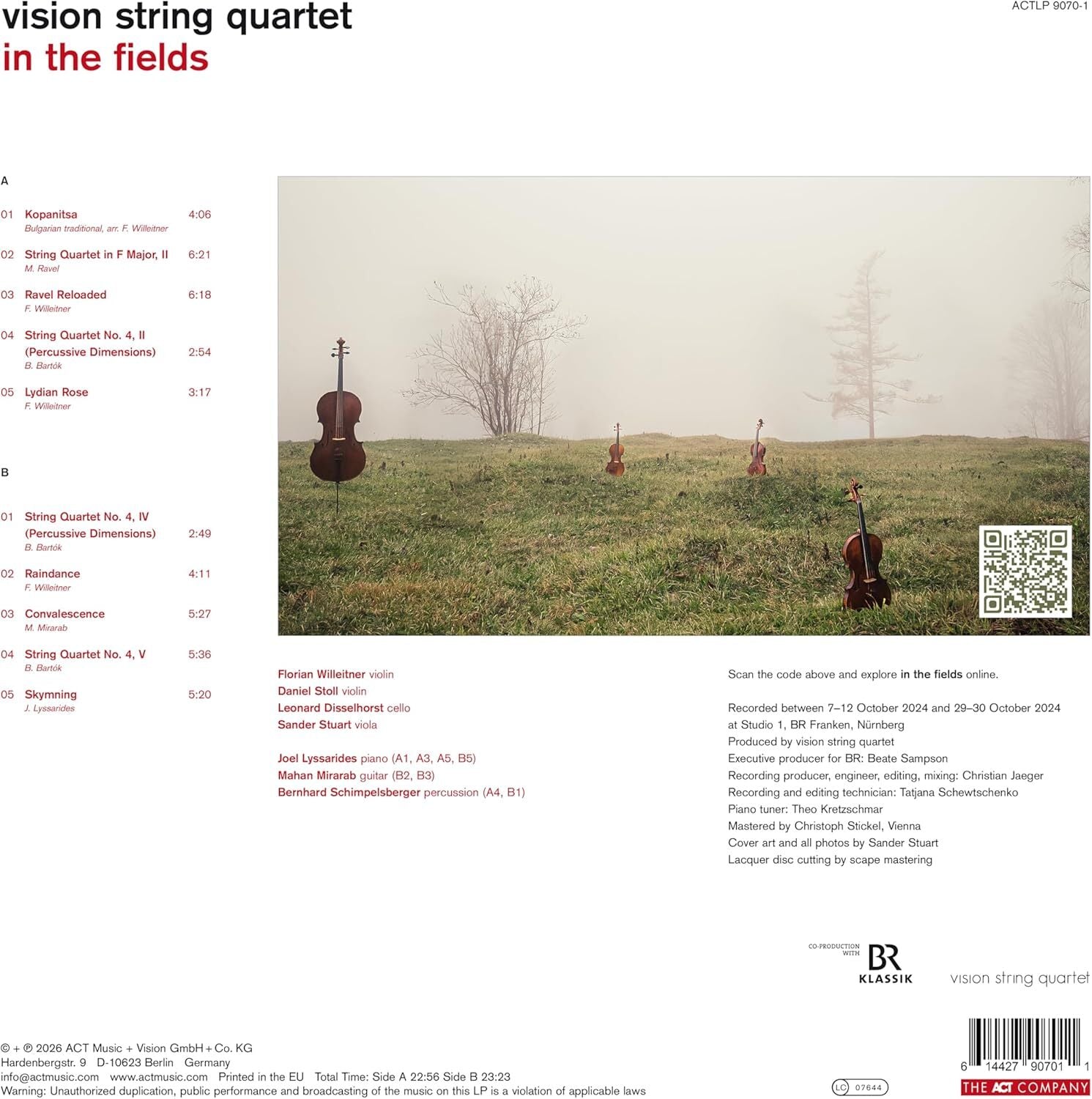Vision String Quartet: In the Fields