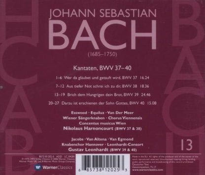 Bach: Cantate Sacre Vol. 13 Bwv 37-40