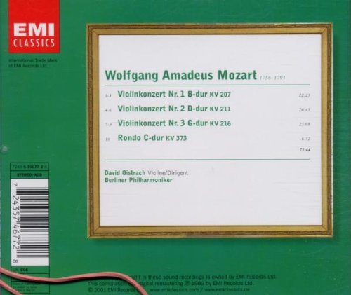 Mozart: Violinkonzerte 1-3 / Rondo KV 373